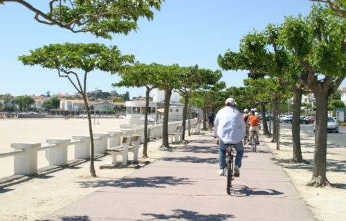 biking in Royan